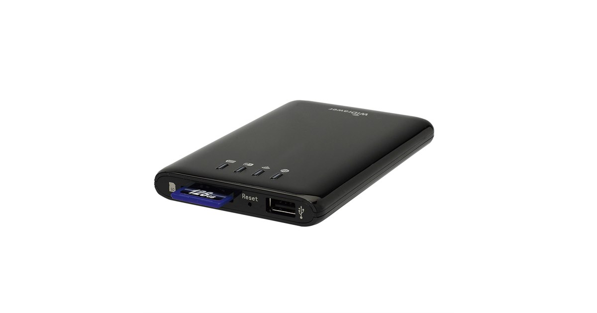 ラトックシステム Wi-Fi SDカードリーダー(スマホ充電機能付) REX-WIFISD1 Wi-Fi SDカードリーダー（スマホ充電機能付） REX-WIFISD1X[RATOC]