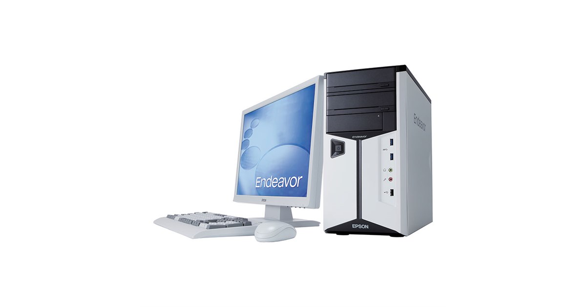 EPSON Endeavor MR7300 Core i5-4690 3.5GHz 4GB DVD-ROM ジャンク A57535
