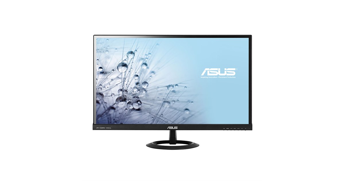 ASUS、フレームレスデザインの27型/23型フルHD液晶 - 価格.com