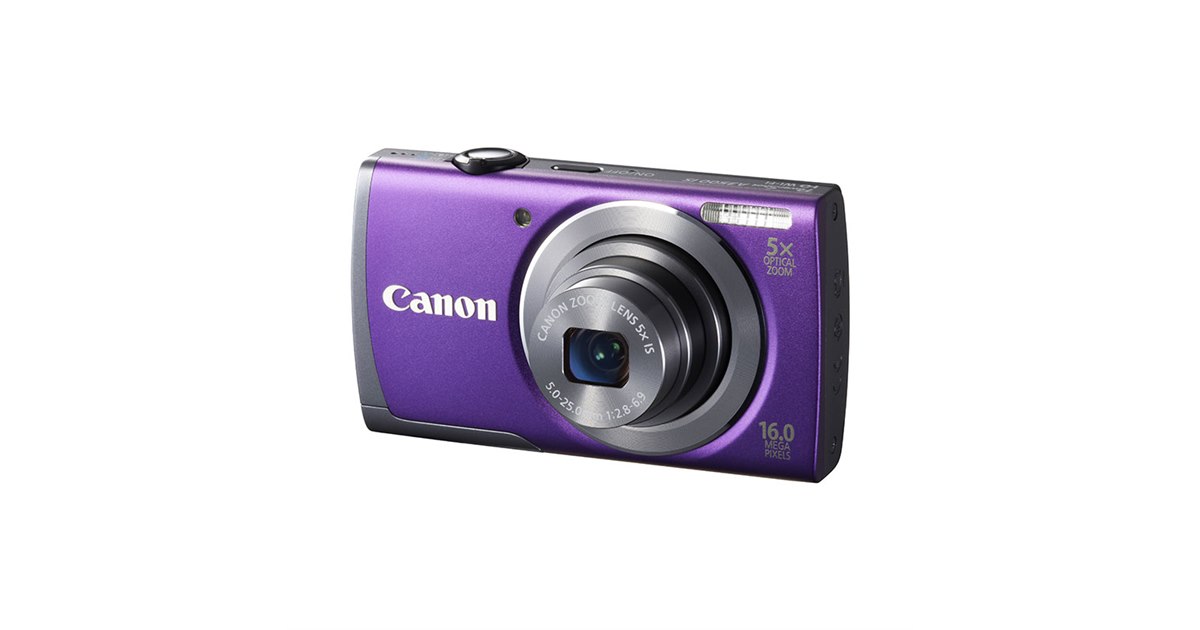 キヤノン、Wi-Fiを搭載した5倍ズーム「PowerShot A3500 IS