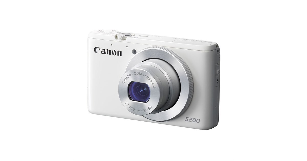 キヤノン、F2.0レンズ＆CCDセンサー採用の「PowerShot S200」 - 価格.com