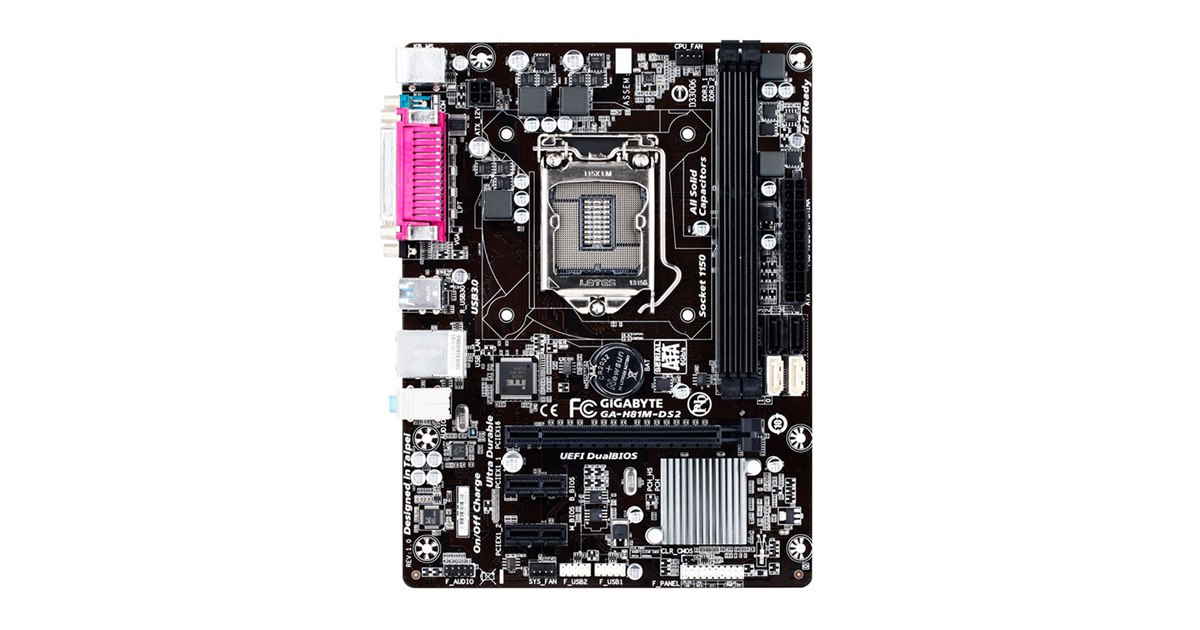 GAGA BYTE GA-H81M-DS2V マザーボード　CPU　メモリ GAGA BYTE GA-H81M-DS2V マザーボード CPU メモリ（GIGABYTE