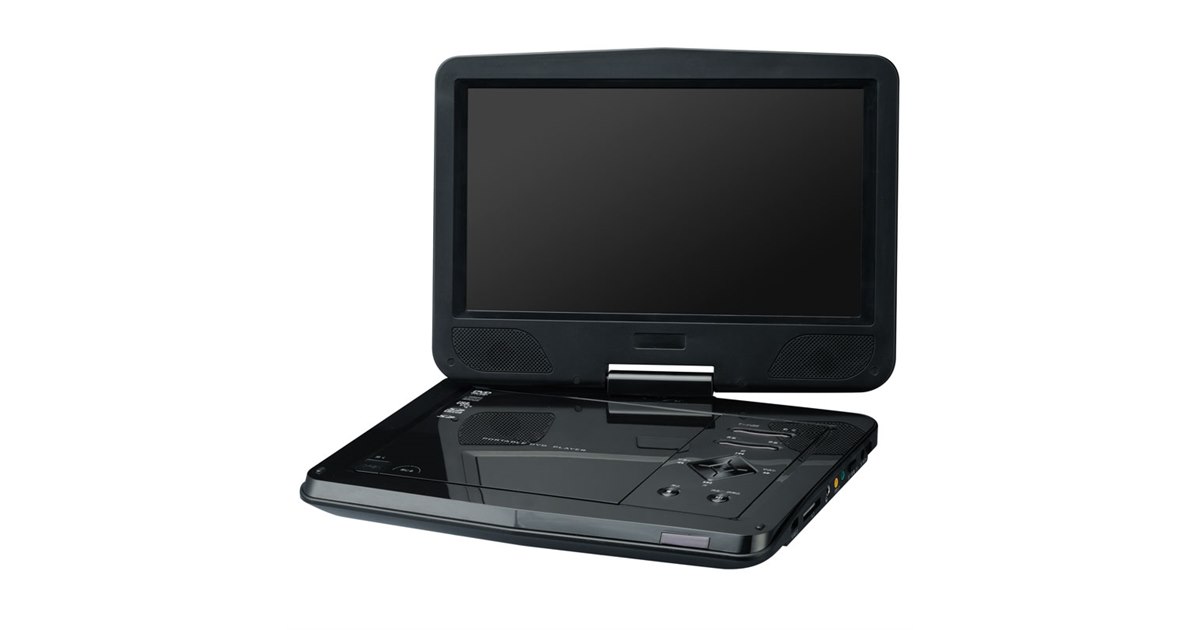 グリーンハウス、乾電池対応の10型ポータブルDVD - 価格.com