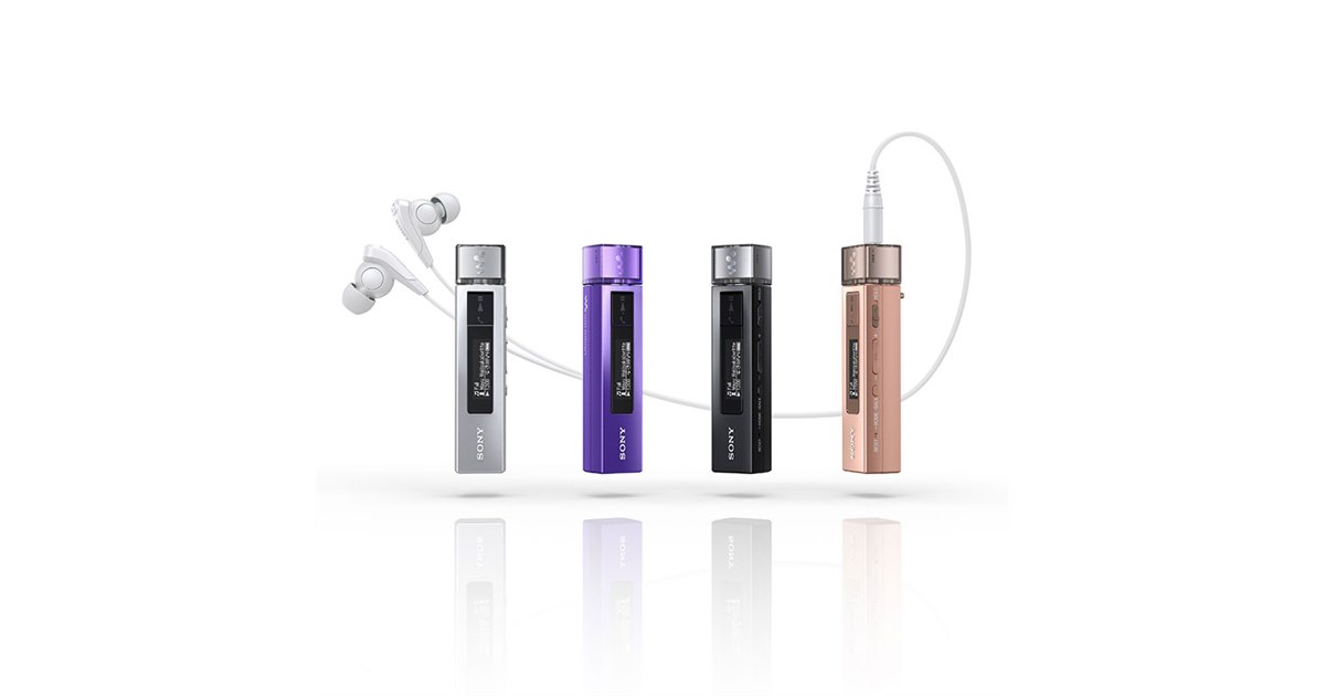 ソニー　ウォークマン　NW-M505 sony walkman ソニー、BTヘッドセットになるスティック型ウォークマン「M505