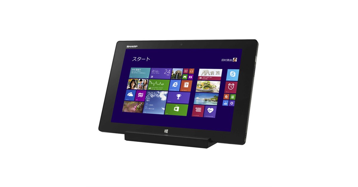 シャープ、IGZO液晶を搭載した「Mebius Pad」を開発 - 価格.com