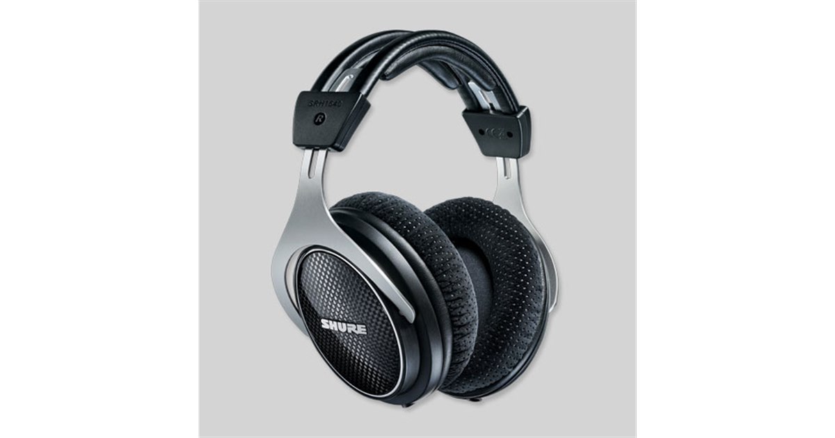 【ほぼ新品】SHURE シュアー SRH1540 ヘッドホン Shure 密閉型ヘッドフォン最上位「SRH1540」発売 | Digiland