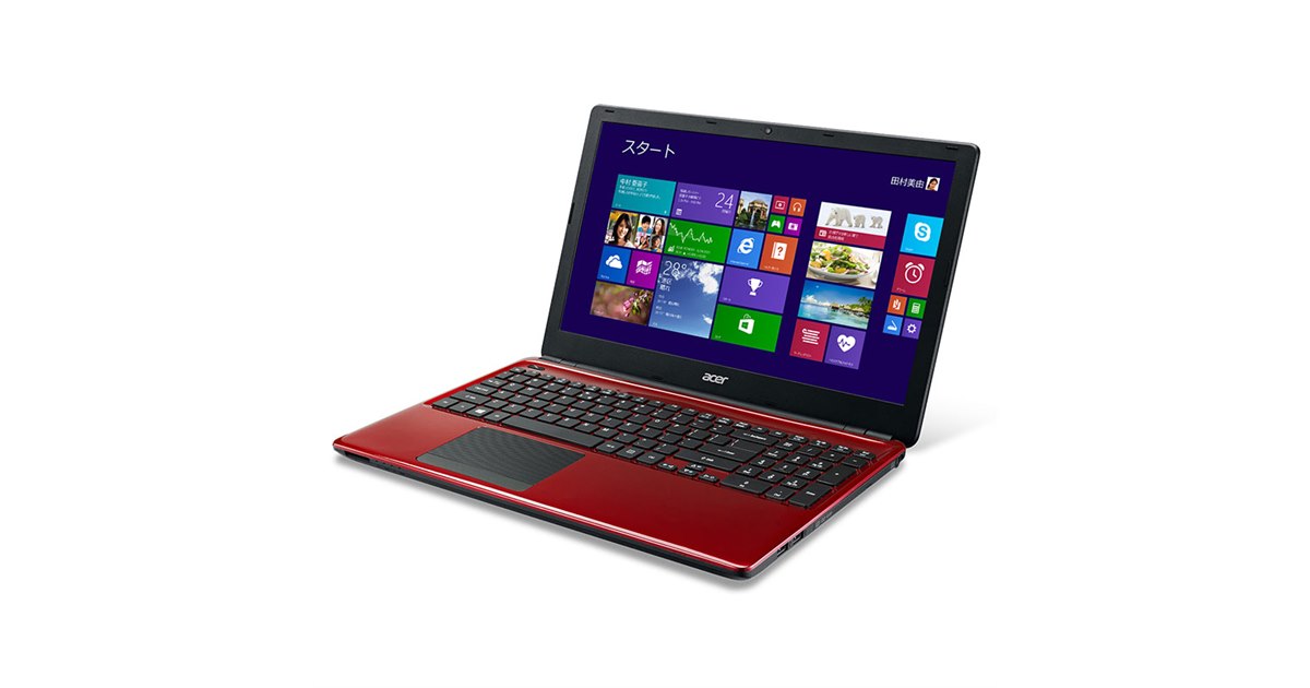 エイサー、15.6型スタンダードノートPC「Aspire E1」 - 価格.com