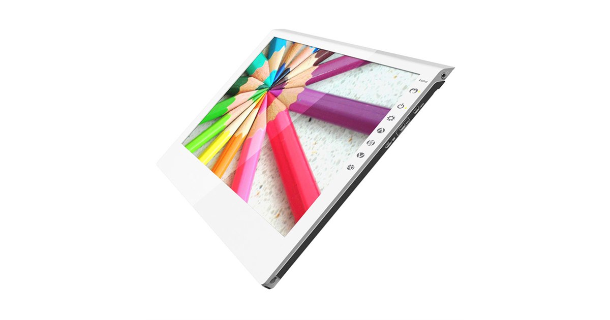 ディスプレイ GeChic ON-Lap 2501A SE GeChic、光沢仕様の15.6型モバイルモニター「On-Lap 2501 SE
