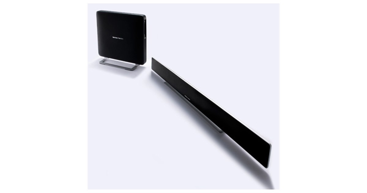 未使用 Harman Kardon SABRE SB35 サウンドバー ハーマン、スリムサウンドバー＆ワイヤレスサブウーファー