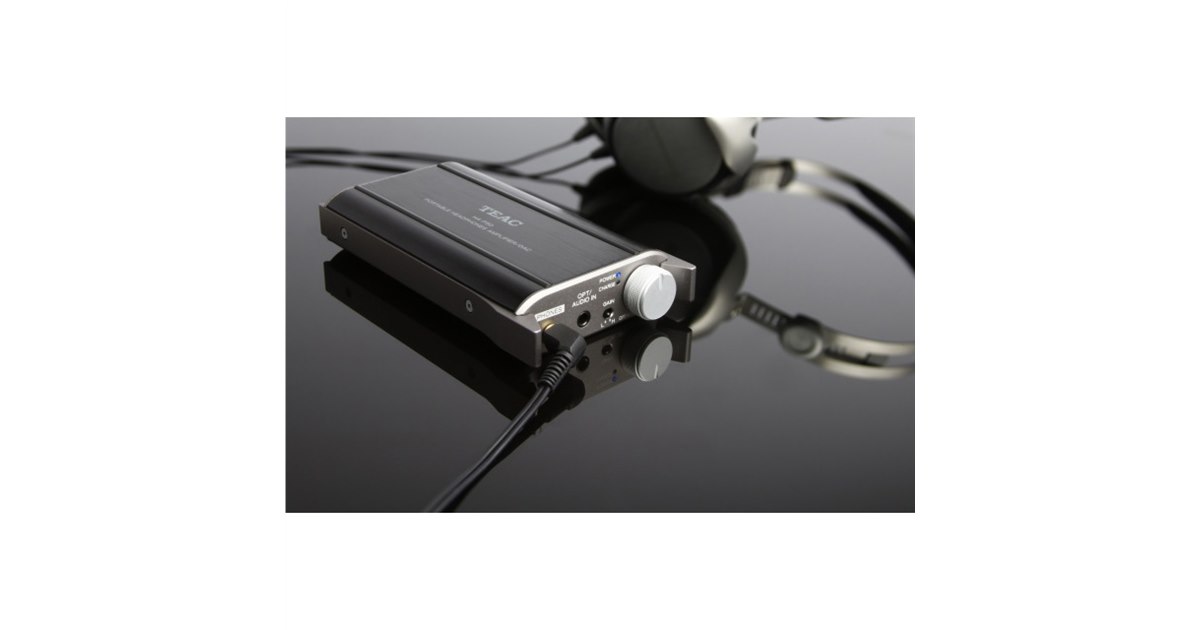 TEAC、ハイレゾ再生に対応したポータブルヘッドホンアンプ「HA-P50