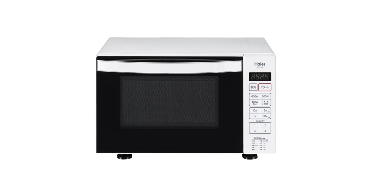 ★Haier 電子レンジ フラットタイプ　JM-FH18B 2014年