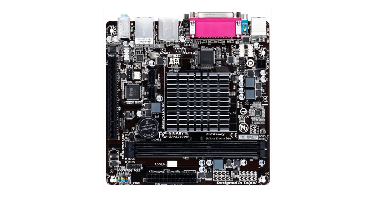 GIGABYTE、「AMD E1-2100」を搭載したMini ITXマザー - 価格.com