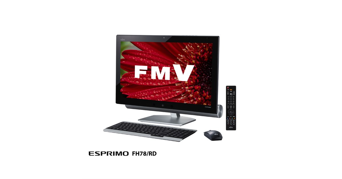 富士通　ESPRIMO FMVF52RW 液晶一体型デスクトップPC 富士通 ESPRIMO FMVF52RW 液晶一体型デスクトップPC 富士通FMVパソコン