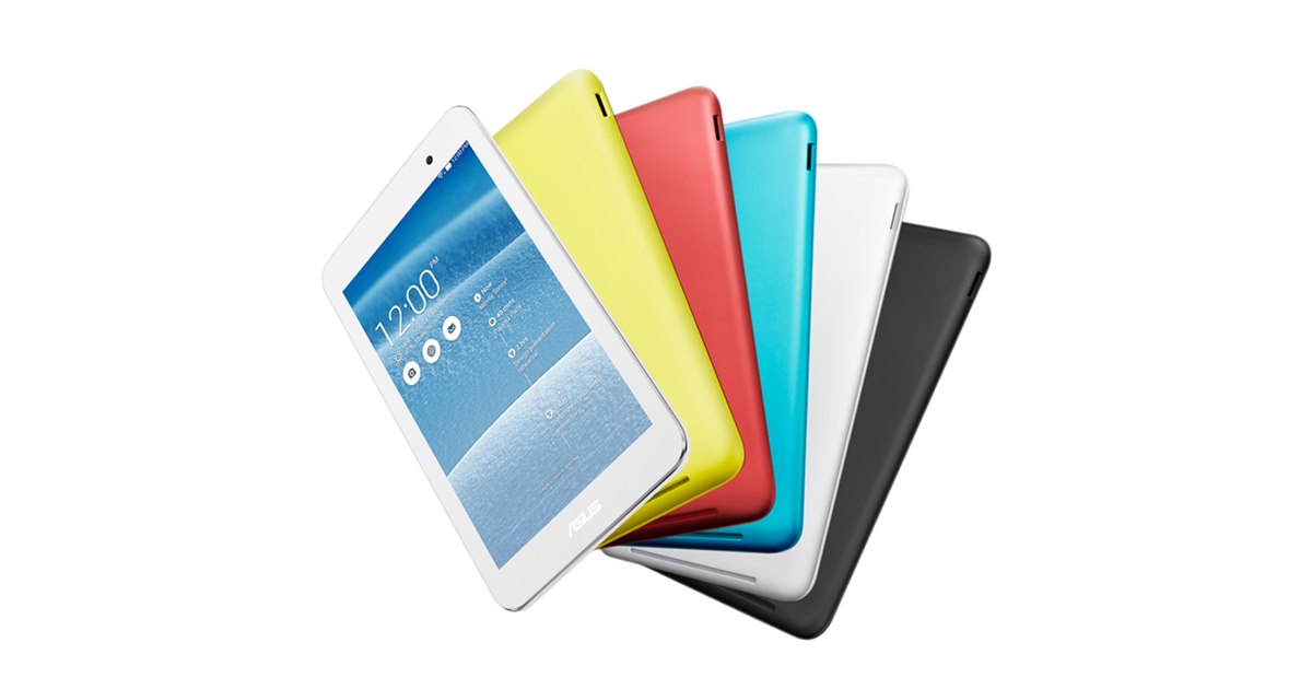ASUS、軽量・薄型でカラフルな7型タブレット「ASUS MeMO Pad 7