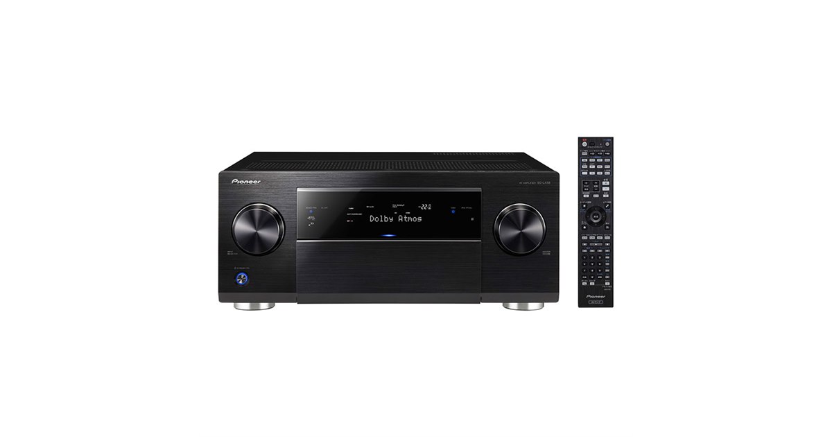 pioneer SC-LX58 アンプ パイオニア、アップデートでDolby Atmos対応する9.2ch AVアンプ「SC