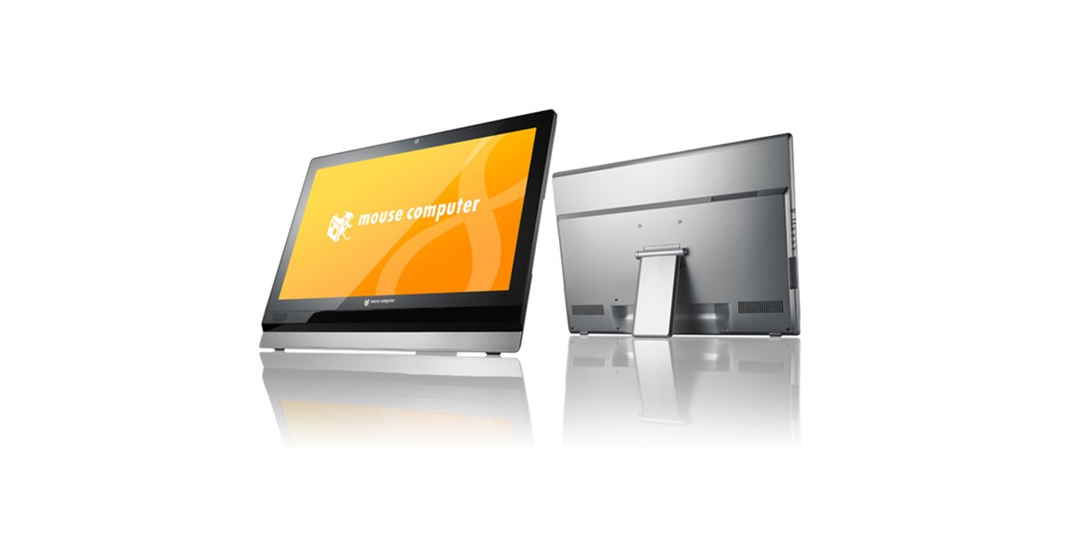 マウス、奥行33mmでマルチタッチ対応の23.6型オールインワンPC - 価格.com