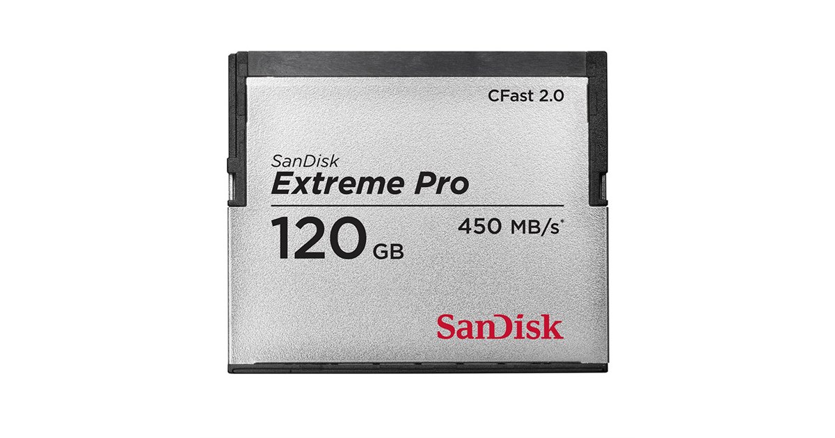 サンディスク、最大450MB/sのCFast 2.0メモリーカード - 価格.com