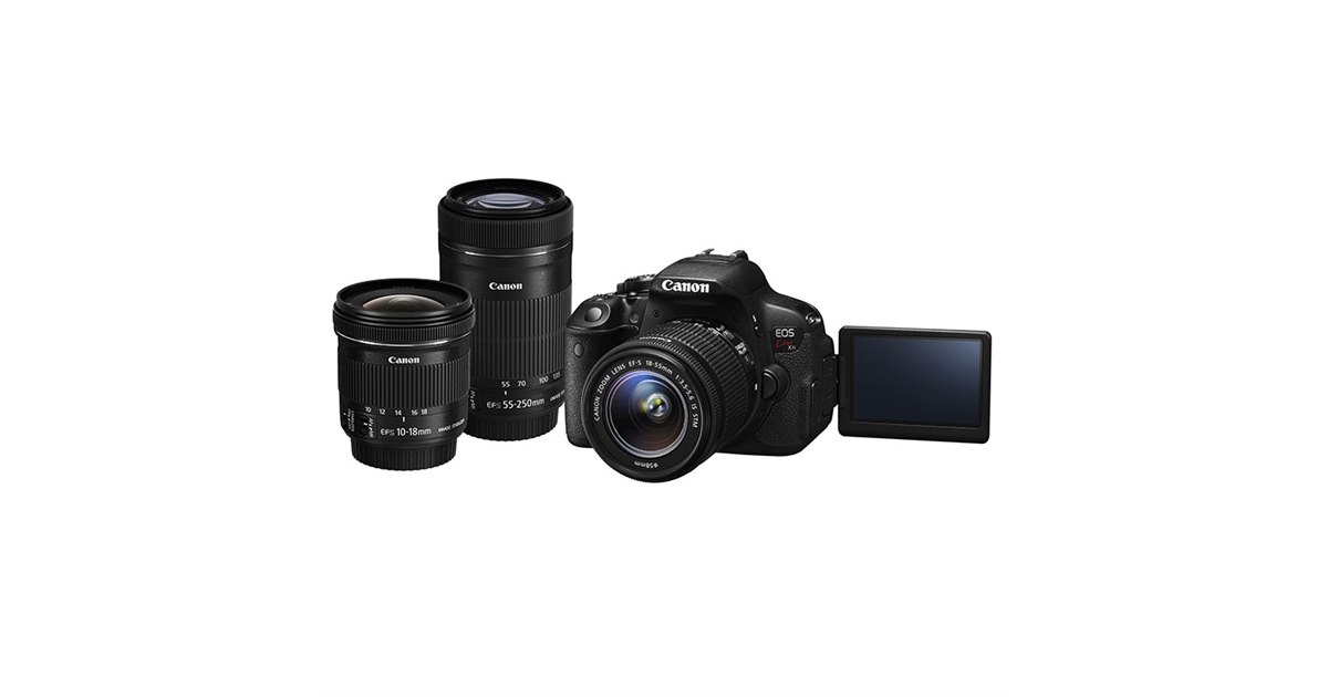 キヤノン、EOS Kiss X7iにトリプルズームキットを追加 - 価格.com