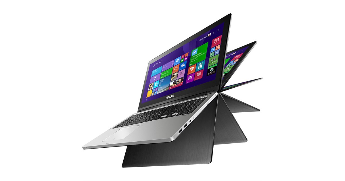 ASUS、ディスプレイが360度回転する15.6型ノートパソコン - 価格.com