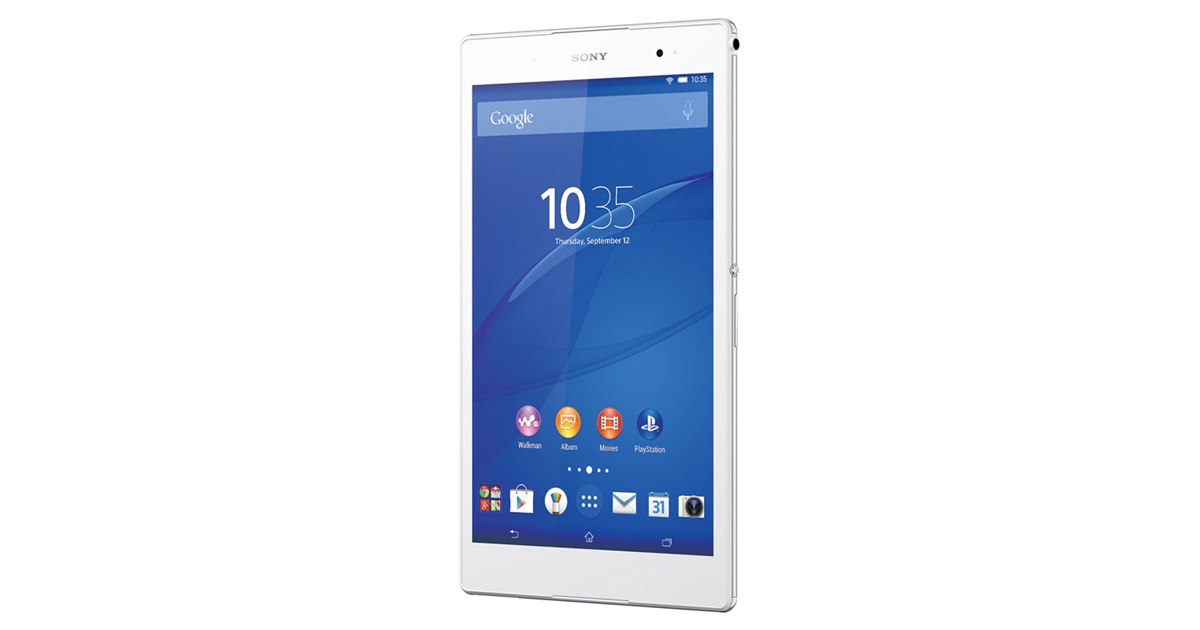 Androidタブレット本体 SONY Xperia Z3 Tablet Compact SGP611JP/W ソニー、8型で270gの世界最軽量タブレット「Xperia Z3 Tablet Compact