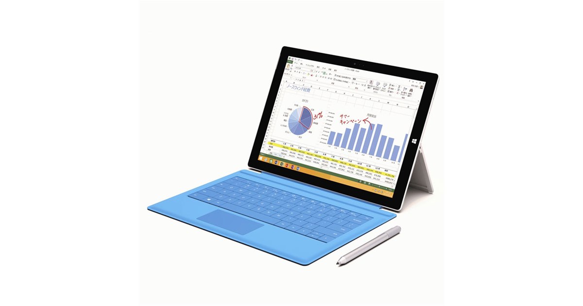 マイクロソフト、Office Premium搭載の「Surface Pro 3」 - 価格.com