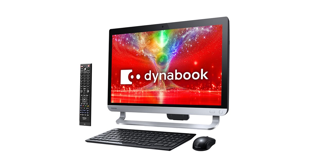 東芝、テレビチューナー搭載の21.5型液晶一体型PC「REGZA PC D81/D71