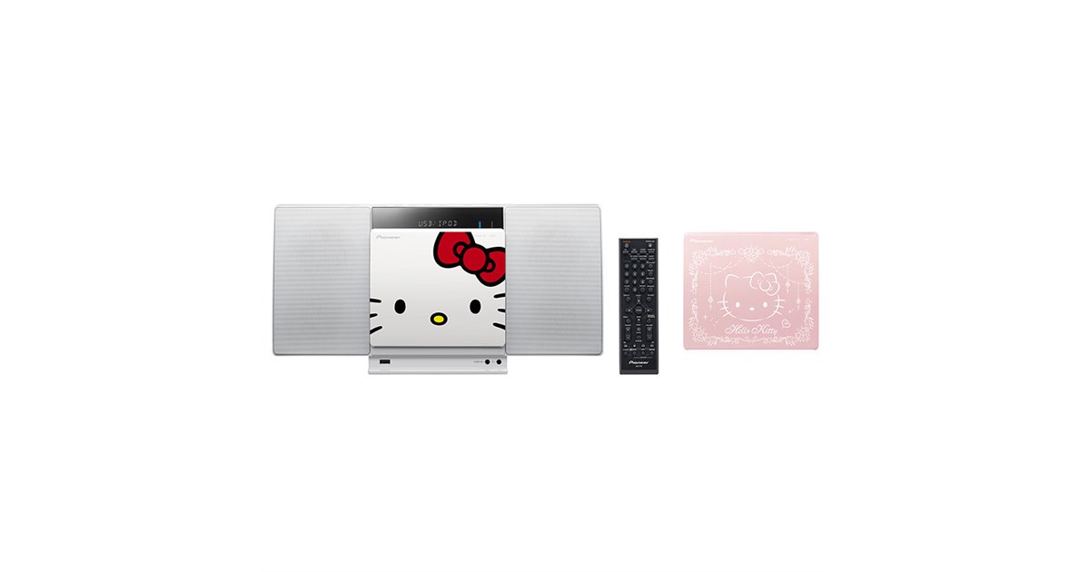 ハローキティ♥MDコンポ♥ ✨極希少✨Victor KT-UXQ10 ハローキティCD