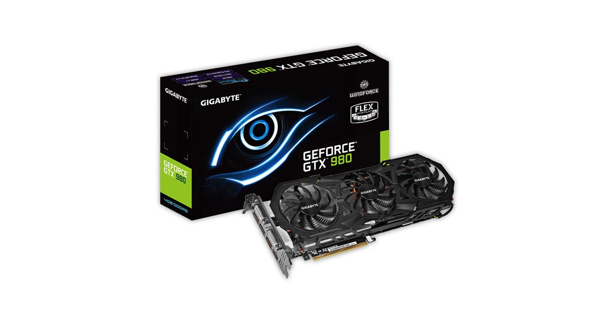 GTX 980 GIGABYTE グラフィックボード GIGABYTE、「GEFORCE GTX 980」搭載のOC仕様ビデオカードなど2