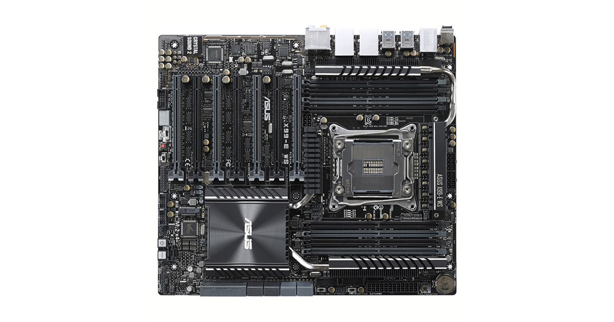 ASUS、ビデオカードを7枚搭載可能なX99マザーなど2機種 - 価格.com