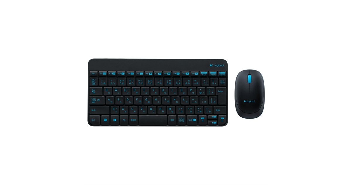 ロジクール、税抜2,480円の長寿命ワイヤレスキーボード＆マウスセット