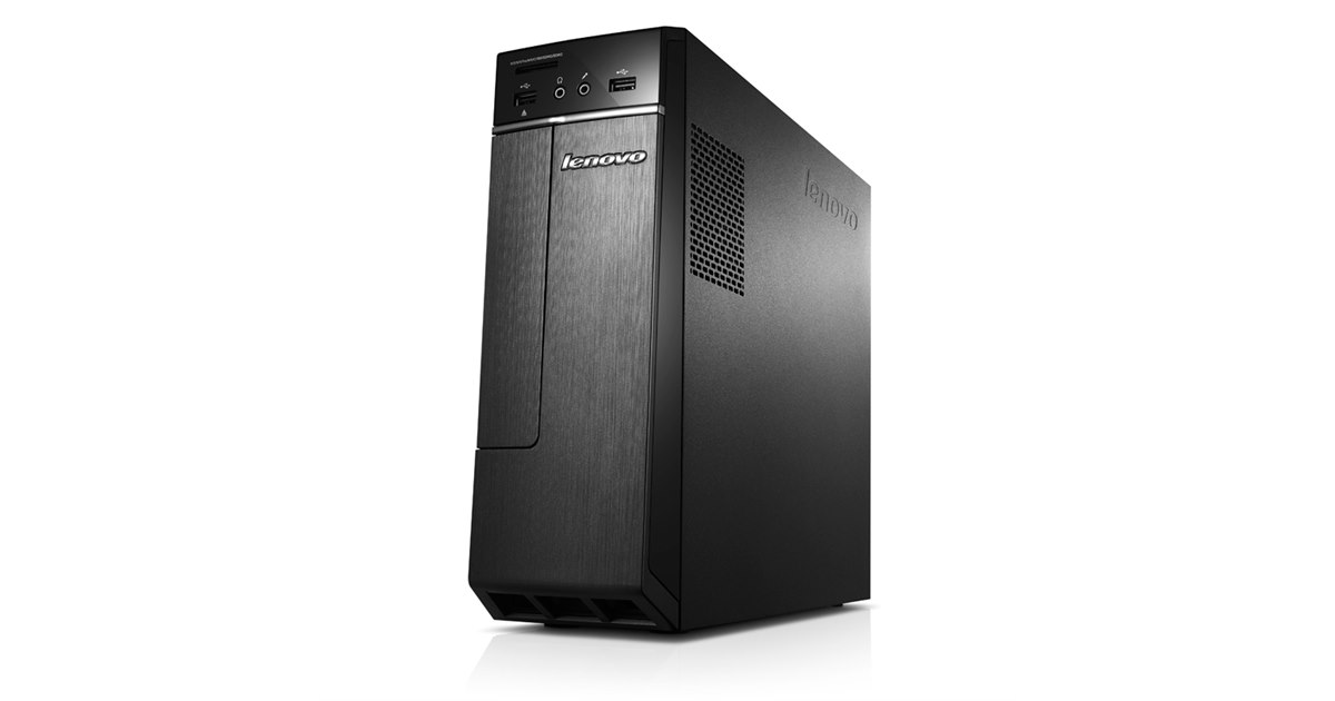 lenovo H30 デスクトップパソコン本体 レノボ、Office Premium付属の省スペース型デスクトップPC