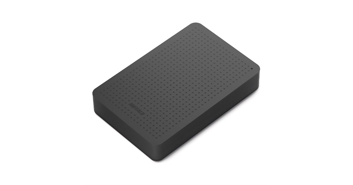 バッファロー、ターボPC EX2 Plus付属のUSB 3.0対応ポータブルHDD