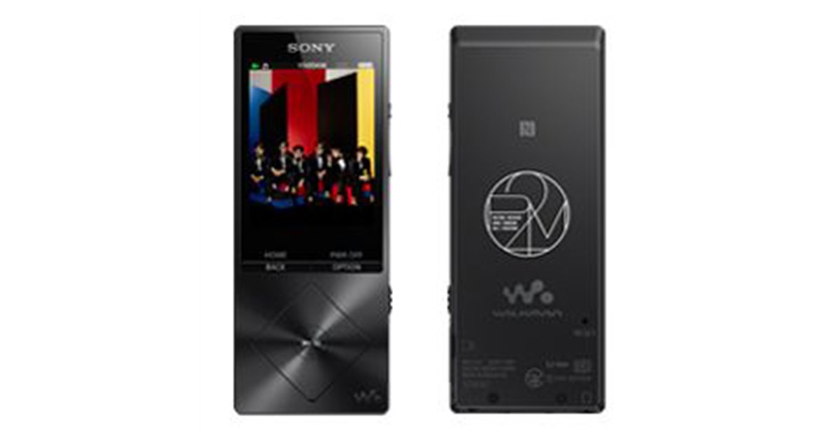 SONY ウォークマン 限定コラボ ソニー、2PMのハイレゾ音源を収録したコラボウォークマンなど2機種