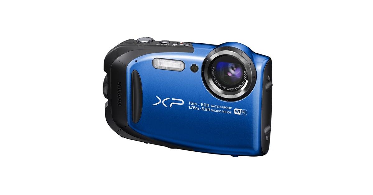 富士フイルム、179gの軽量ボディに15m防水などを備えた「FinePix