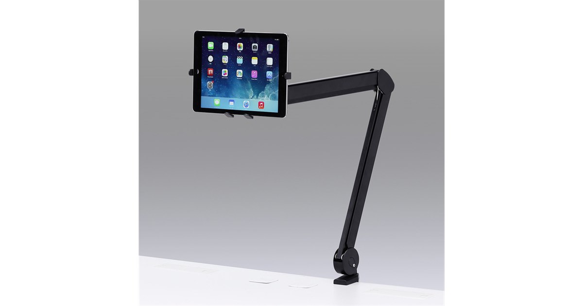 サンワ、7～11型タブレット用クランプ式モニターアーム - 価格.com