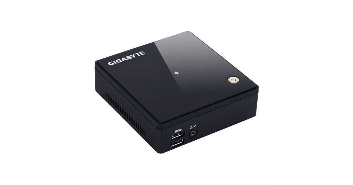 GIGABYTE、第5世代Core iを搭載した小型ベアボーン「BRIX