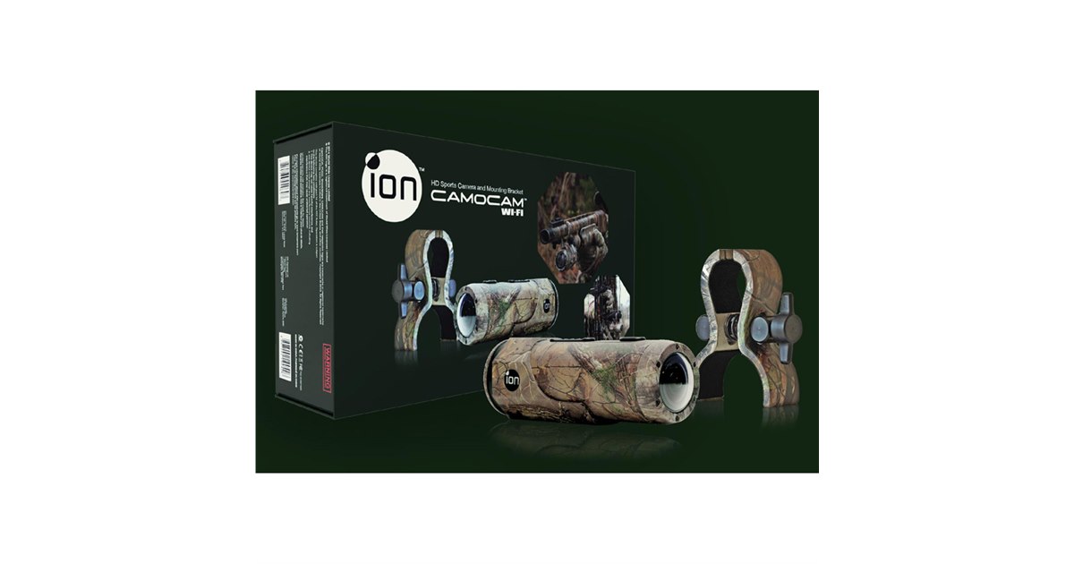 アイオン、迷彩カラーのウェアラブルカメラ「iON CAMOCAM WiFi アイオン、迷彩カラーのウェアラブルカメラ「iON CAMOCAM WiFi