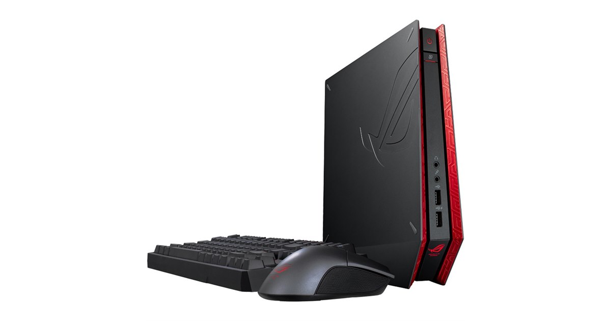 ASUS、厚さ6cmの小型ゲーミングPC「R.O.G. GR8」に128GB SSDモデル