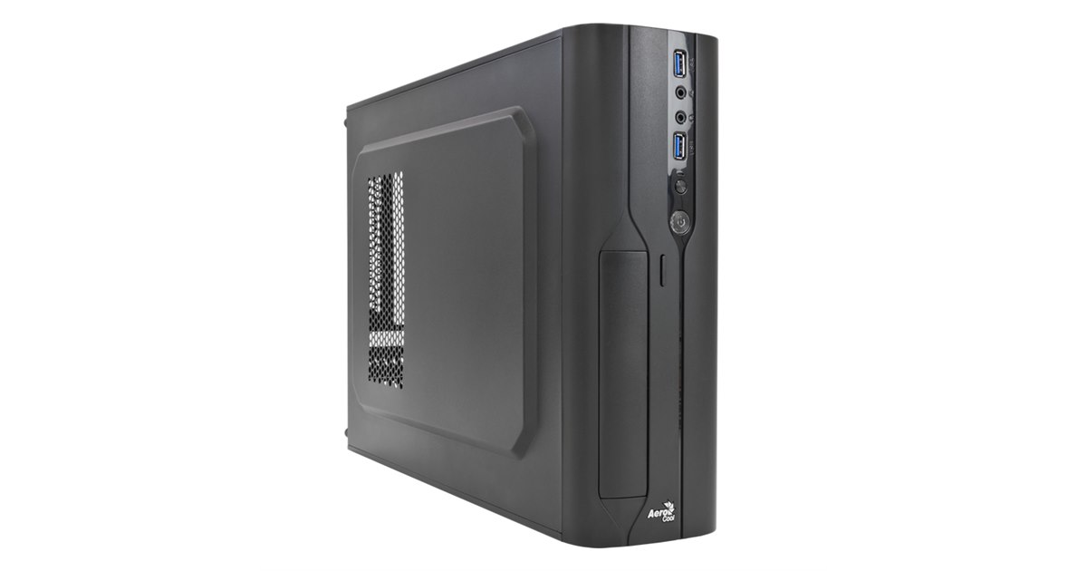Aerocool、250W SFX電源搭載のMicro ATX対応スリムPCケース