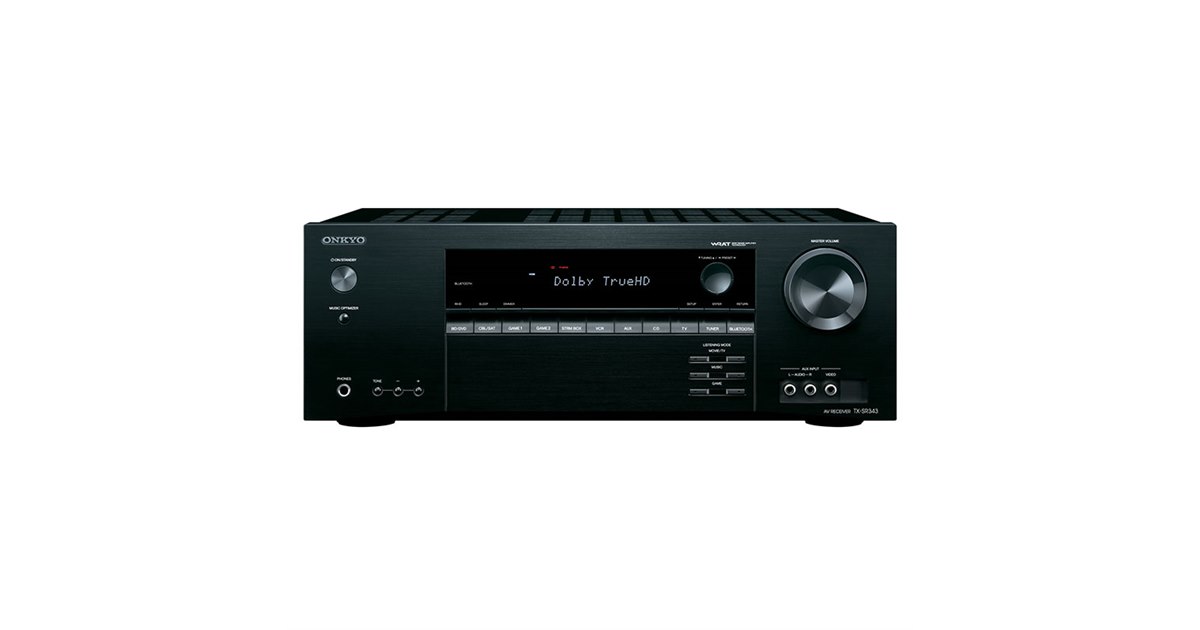 ☆美品　TX-SR343 ONKYO AVアンプ オンキヨー、48,000円でHDCP 2.2/4K伝送対応のエントリーAV