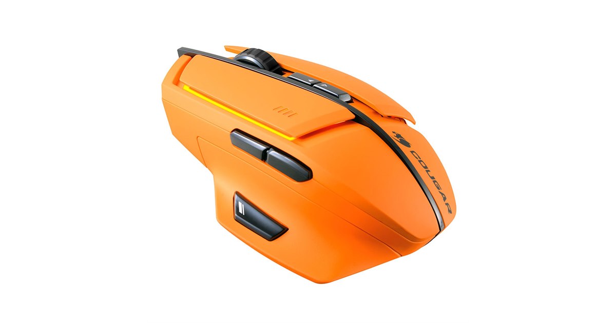 COUGAR、高いデザイン性で軽量90gのゲーミングマウス「600M」 - 価格.com
