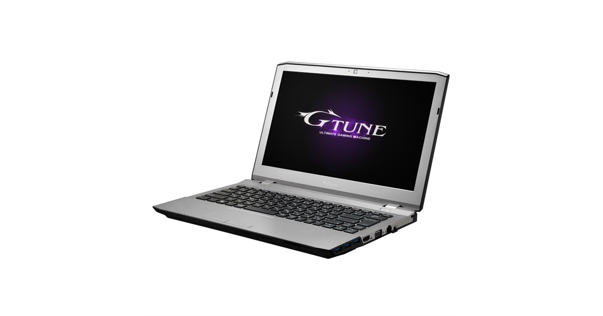 G-Tune、「GeForce GTX 960M」搭載13.3型ゲーミングモバイルPC - 価格.com