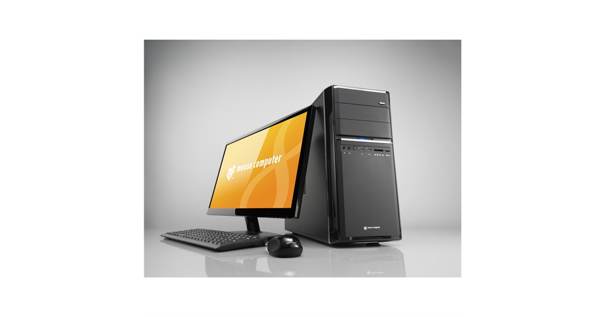 マウス、「インテル SSD 750 シリーズ」搭載のデスクトップ3機種