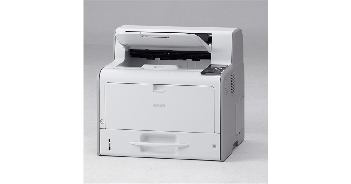 リコー、用紙の取り間違いを防ぐ2WAY排紙のA3モノクロプリンター