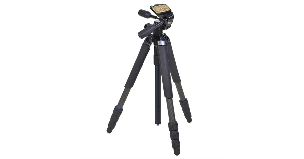 SLIK カーボン三脚 カーボンマスター 724 HD 4段 ナットロック式 3ウェイ動画対応雲台 108307 スリック カーボンマスター 734 | ケンコー・トキナー