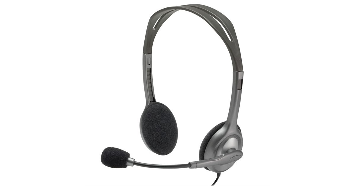 ロジクール、ノイキャンマイク付きステレオヘッドセット「H111