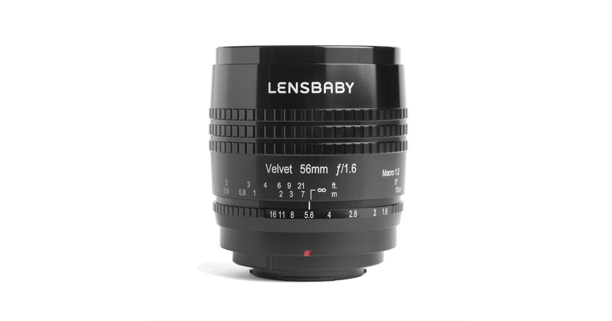Lensbaby、マニュアルレンズ「Velvet 56」にEマウント用などを Lensbaby、マニュアルレンズ「Velvet 56」にEマウント用などを