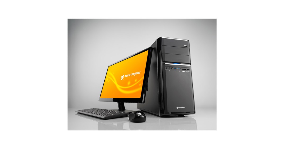 マウス、第6世代Core搭載のタワー/ミドルタワー/スリム型