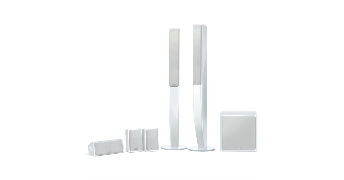 ヤマハ、トールボーイ型5.1chスピーカーパッケージにホワイトモデル