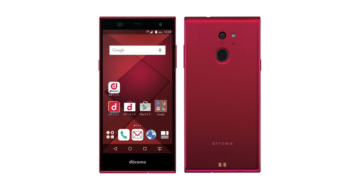 富士通、手にフィットする幅69mmの5型スマホ「arrows Fit F-01H